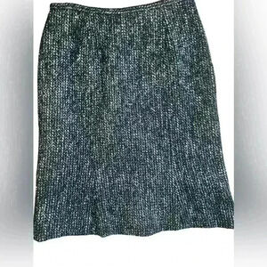 Gerard Darel Skirts Black White Size 38 Office Siren Secretary Monochrome